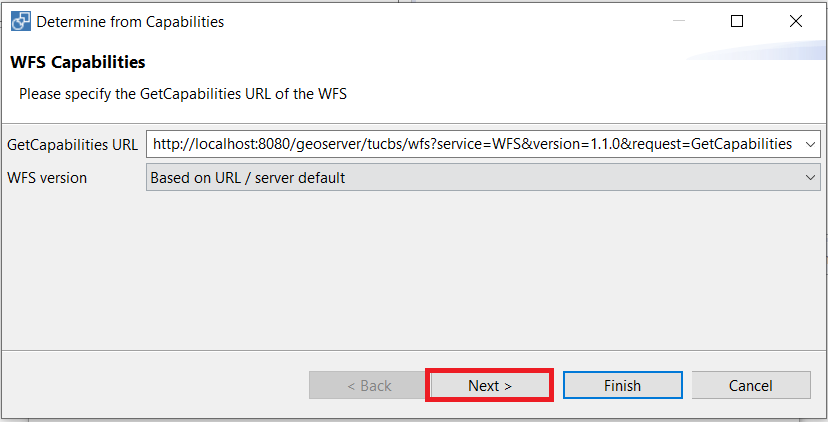Get Capabilities URL