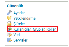 Güvenlik Ayarları