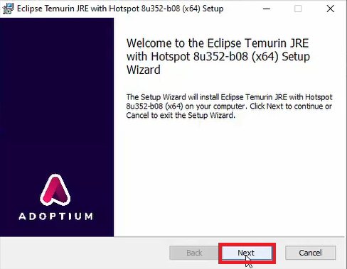 Adoptium JRE Kurulumu